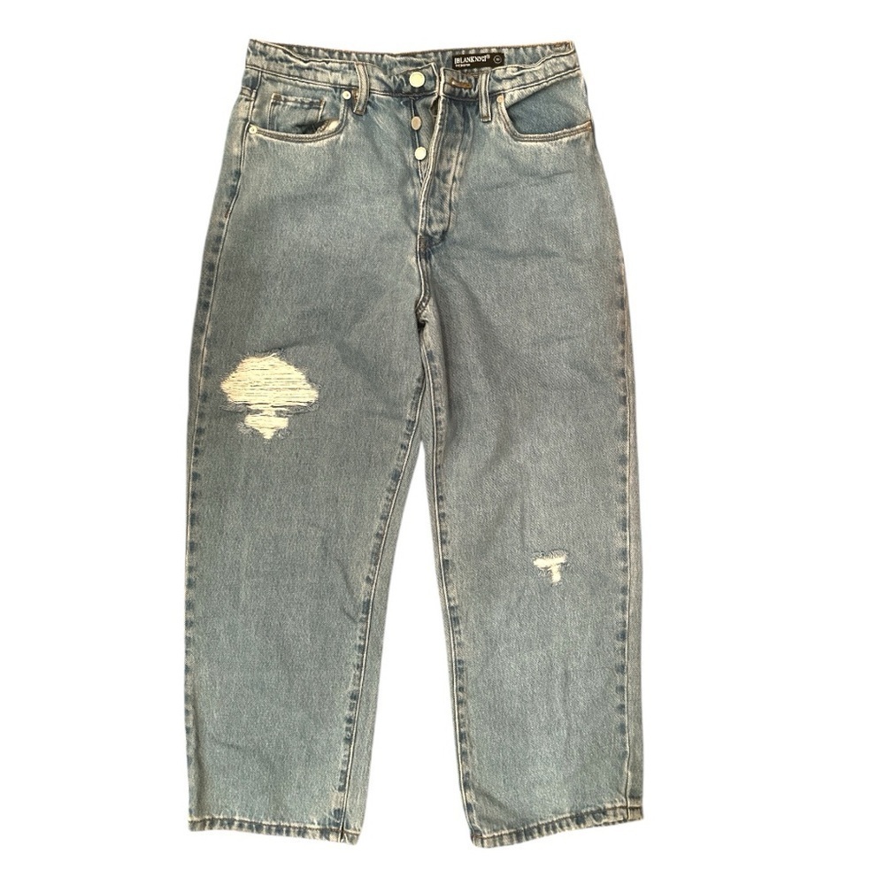 Blank NYC Jeans- The Baxter-Distressed - Button Fly Sz 30 Denim Casual - Picture 5 of 5
